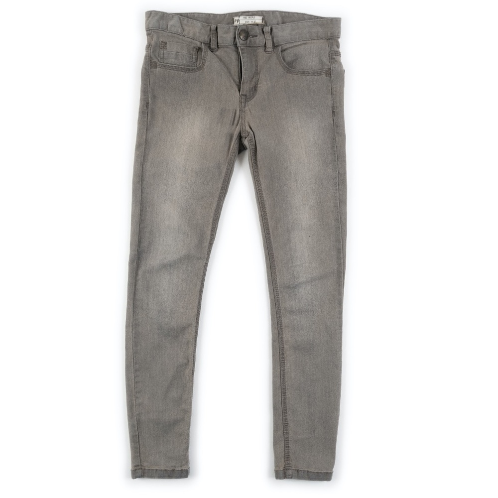 FREE PEOPLE grey skinny jeans size 27